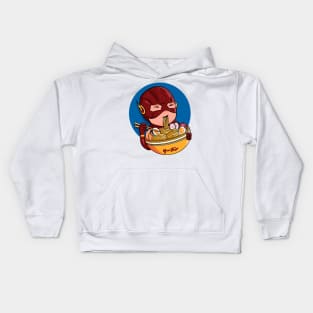 Super Ramen heros Kids Hoodie